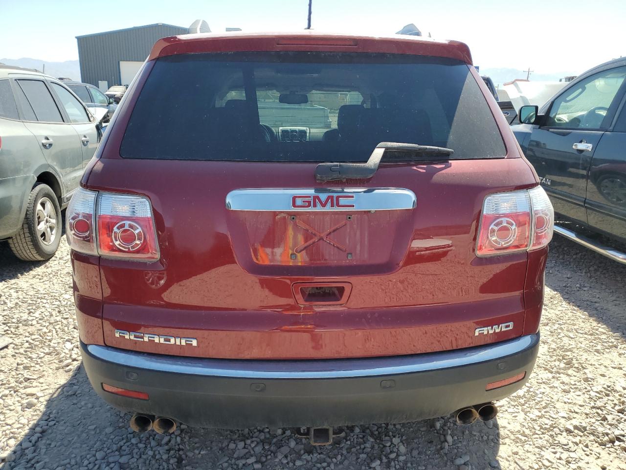 2010 GMC Acadia VIN 1GKLVNED8AJ196082 Copart auction photo, front end damage thumbnail 6