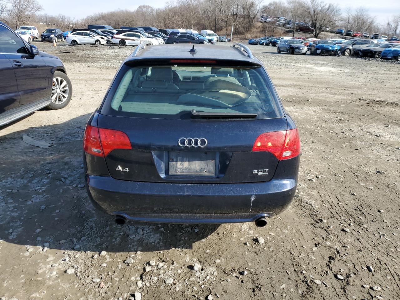 2008 Audi A4 VIN WAUKF78E68A169278 Copart auction photo, front end damage thumbnail 6
