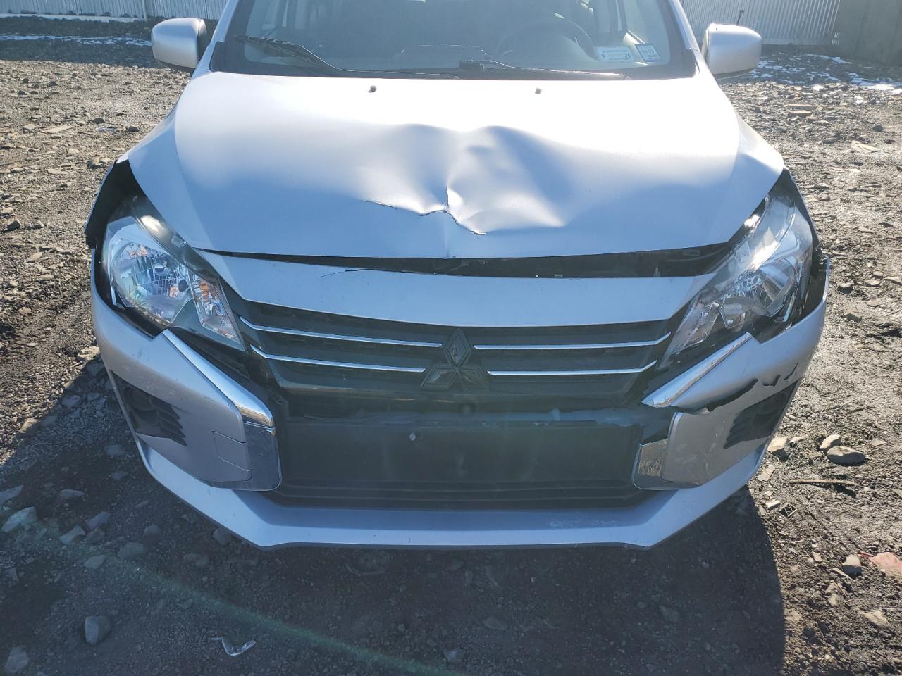 2022 Mitsubishi Mirage VIN ML32AUHJ4NH008494 Copart auction photo, front end damage thumbnail 11