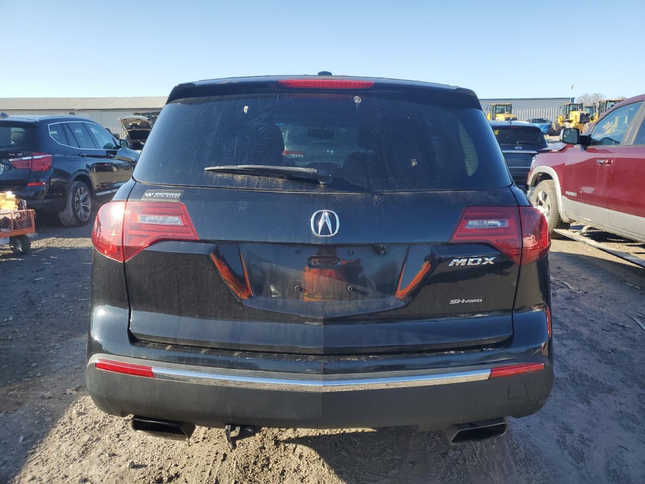 2013 Acura MDX VIN 2HNYD2H28DH500928 Copart auction photo, front end / minor dent/scratches damage thumbnail 6