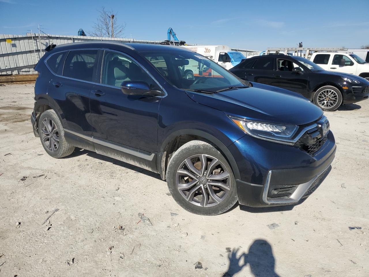 2022 Honda CR-V VIN 7FARW2H94NE021290 Copart auction photo, rear end / front end damage thumbnail 4