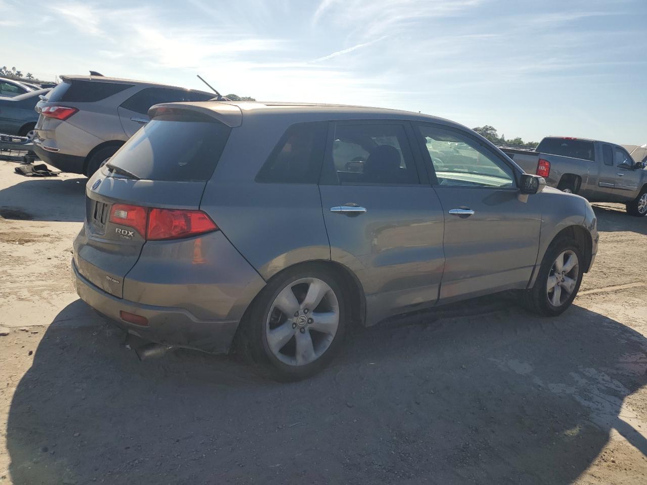 2008 Acura RDX VIN 5J8TB18278A007277 Copart auction photo, all over damage thumbnail 3