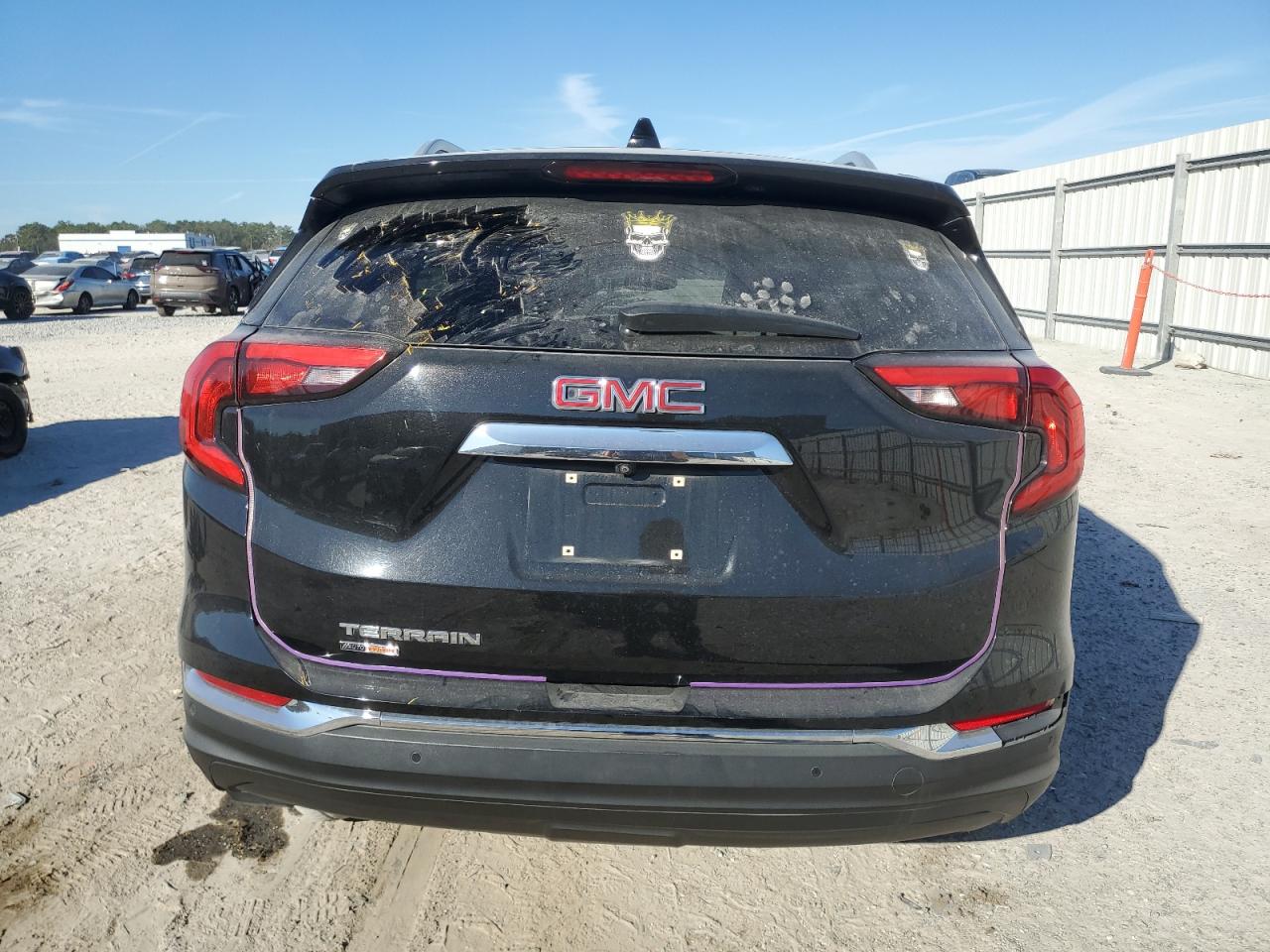2019 GMC Terrain VIN 3GKALPEV0KL338646 Copart auction photo, all over damage thumbnail 6