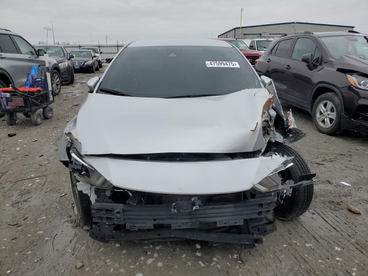 2021 Nissan Versa VIN 3N1CN8EVXML865118 Copart auction photo, front end / side damage thumbnail 5