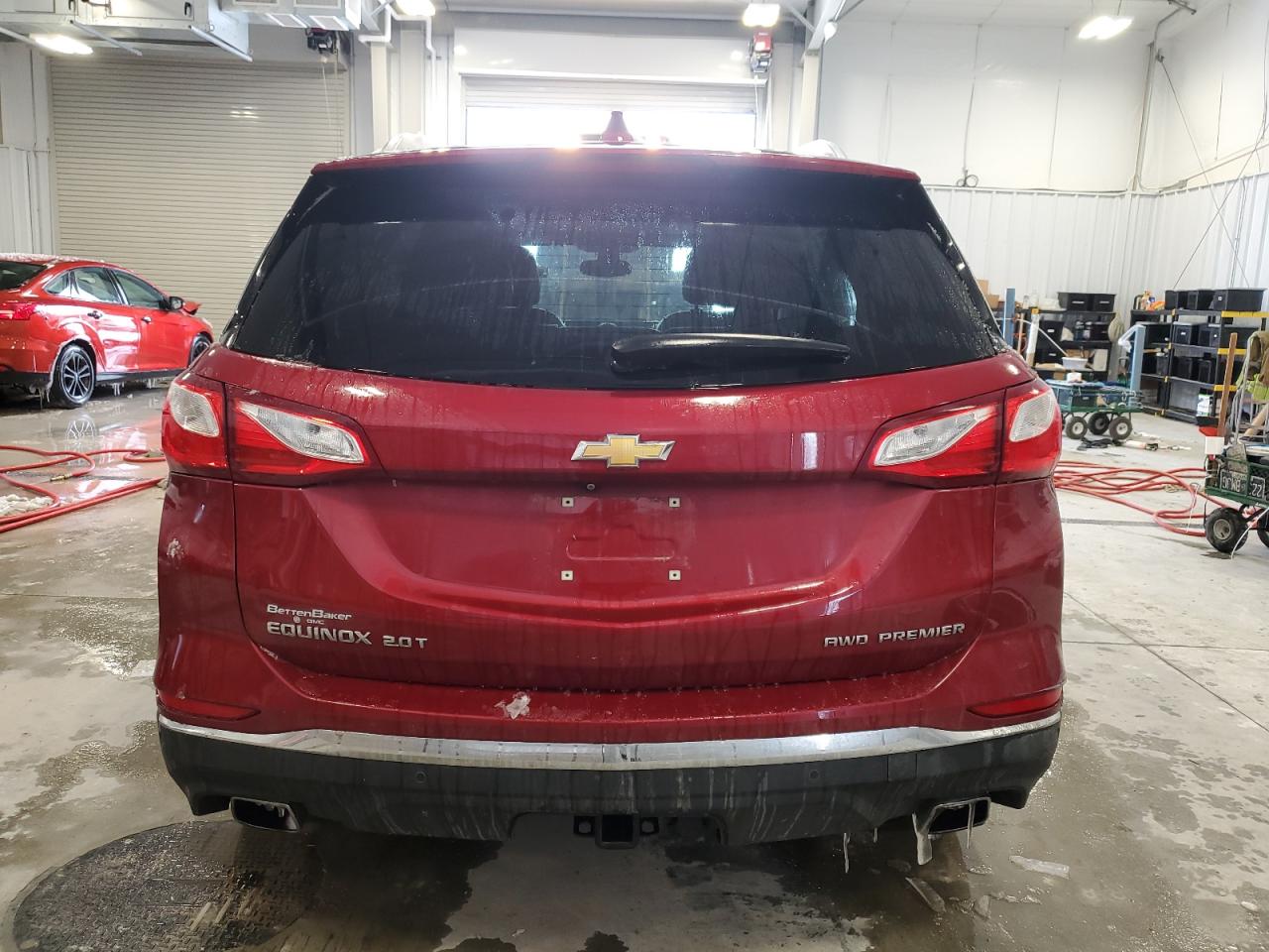 2020 Chevrolet Equinox VIN 2GNAXYEX4L6220149 Copart auction photo, side / front end damage thumbnail 6