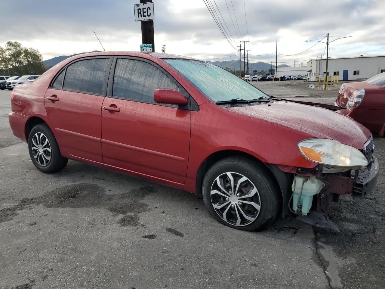 2005 Toyota Corolla VIN 1NXBR32E05Z395544 Copart auction photo, front end damage thumbnail 4