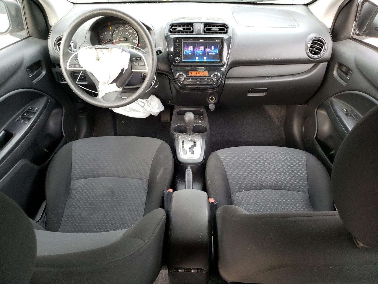 2021 Mitsubishi Mirage VIN ML32FUFJ5MHF01672 Copart auction photo, front end / side damage thumbnail 8