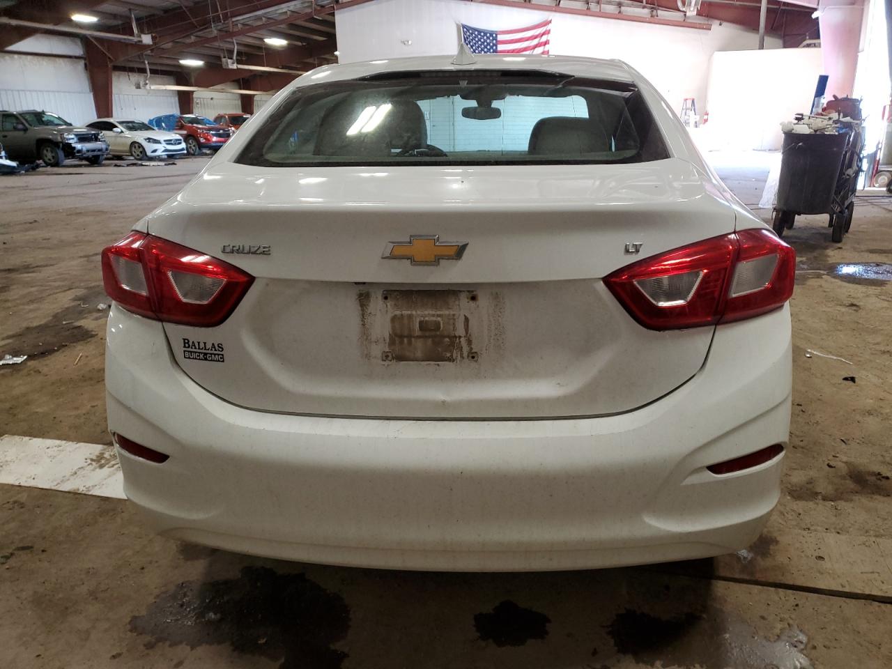2016 Chevrolet Cruze VIN 1G1BE5SM6G7257830 Copart auction photo, undercarriage / front end damage thumbnail 6
