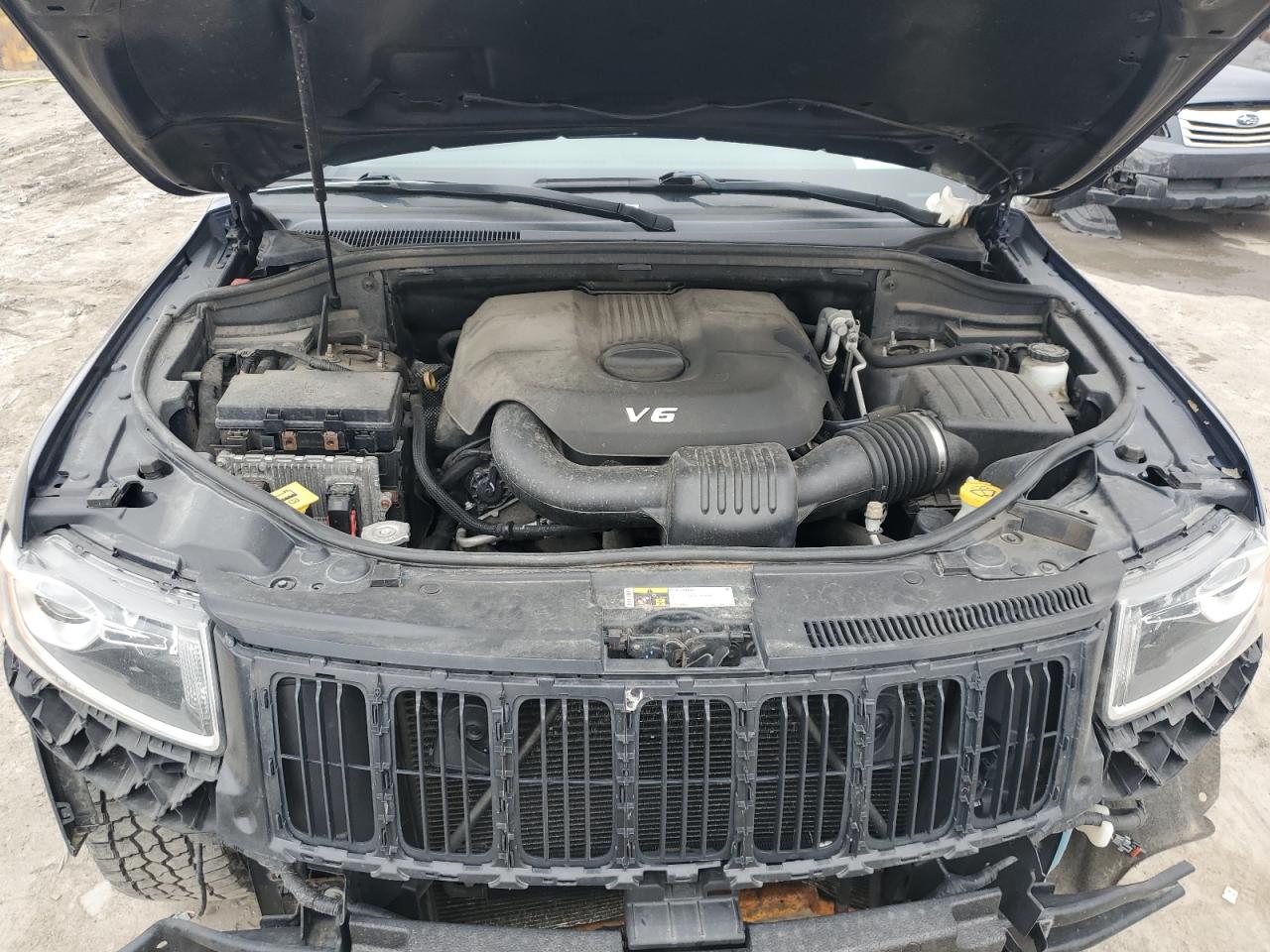 2015 Jeep Grand Cherokee VIN 1C4RJFBGXFC216365 Copart auction photo, front end damage thumbnail 12
