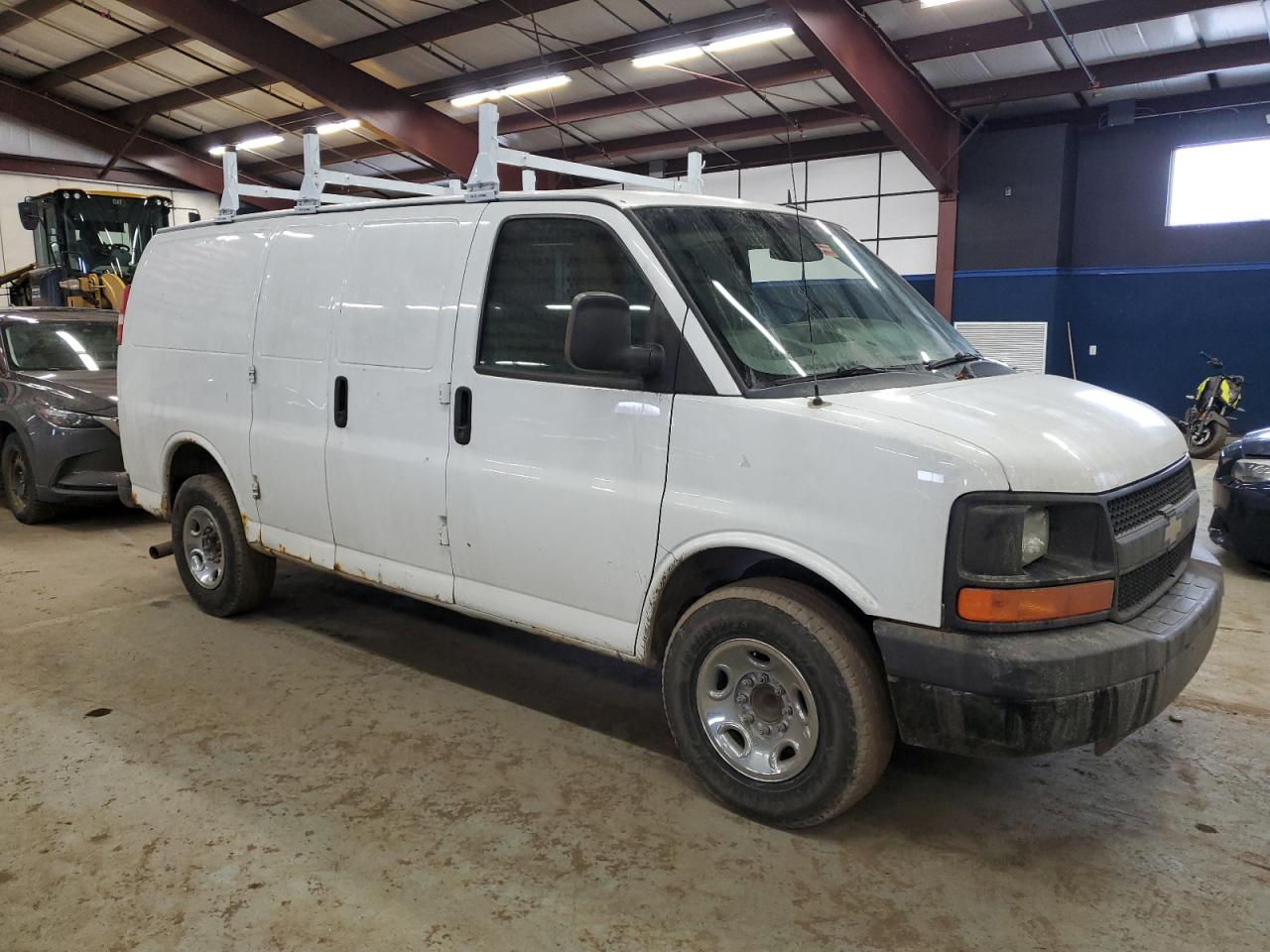 2013 Chevrolet Express VIN 1GCWGFFA6D1164460 Copart auction photo, minor dent/scratches damage thumbnail 4
