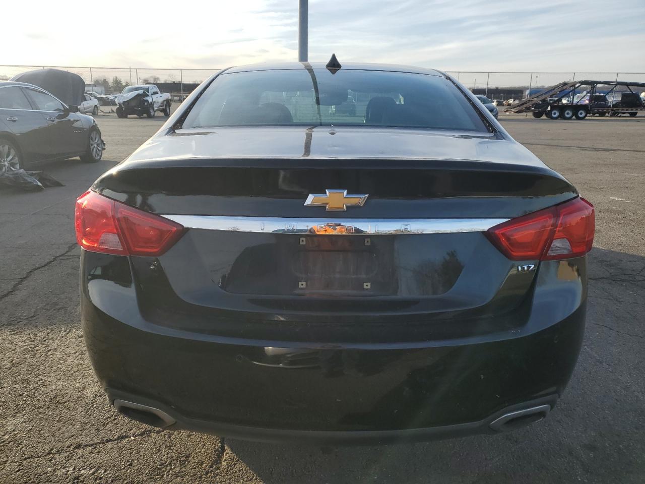 2014 Chevrolet Impala VIN 2G1155S33E9105020 Copart auction photo, front end / rear end damage thumbnail 6