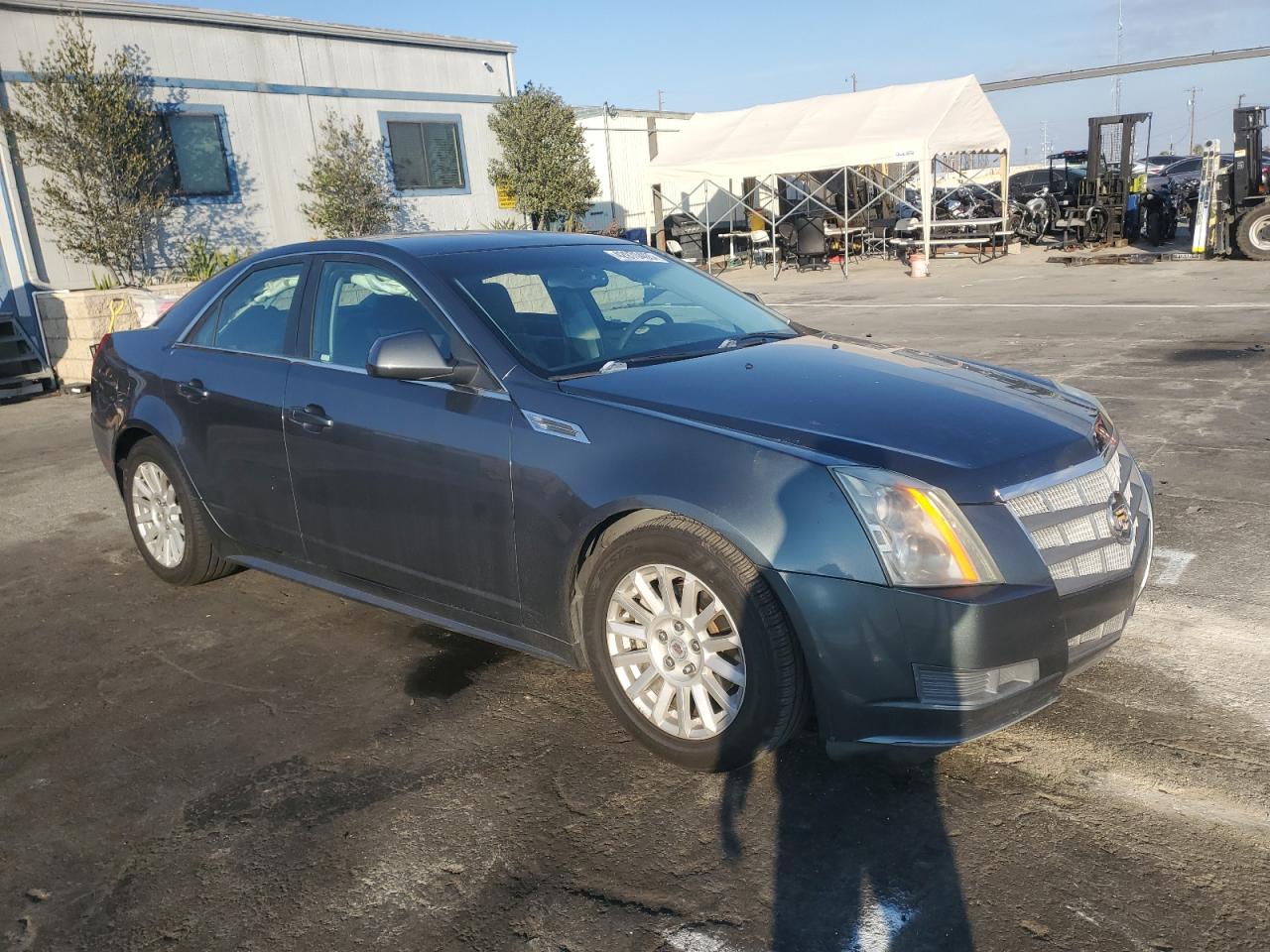 2010 Cadillac CTS VIN 1G6DA5EG0A0133864 Copart auction photo, side / rear end damage thumbnail 4