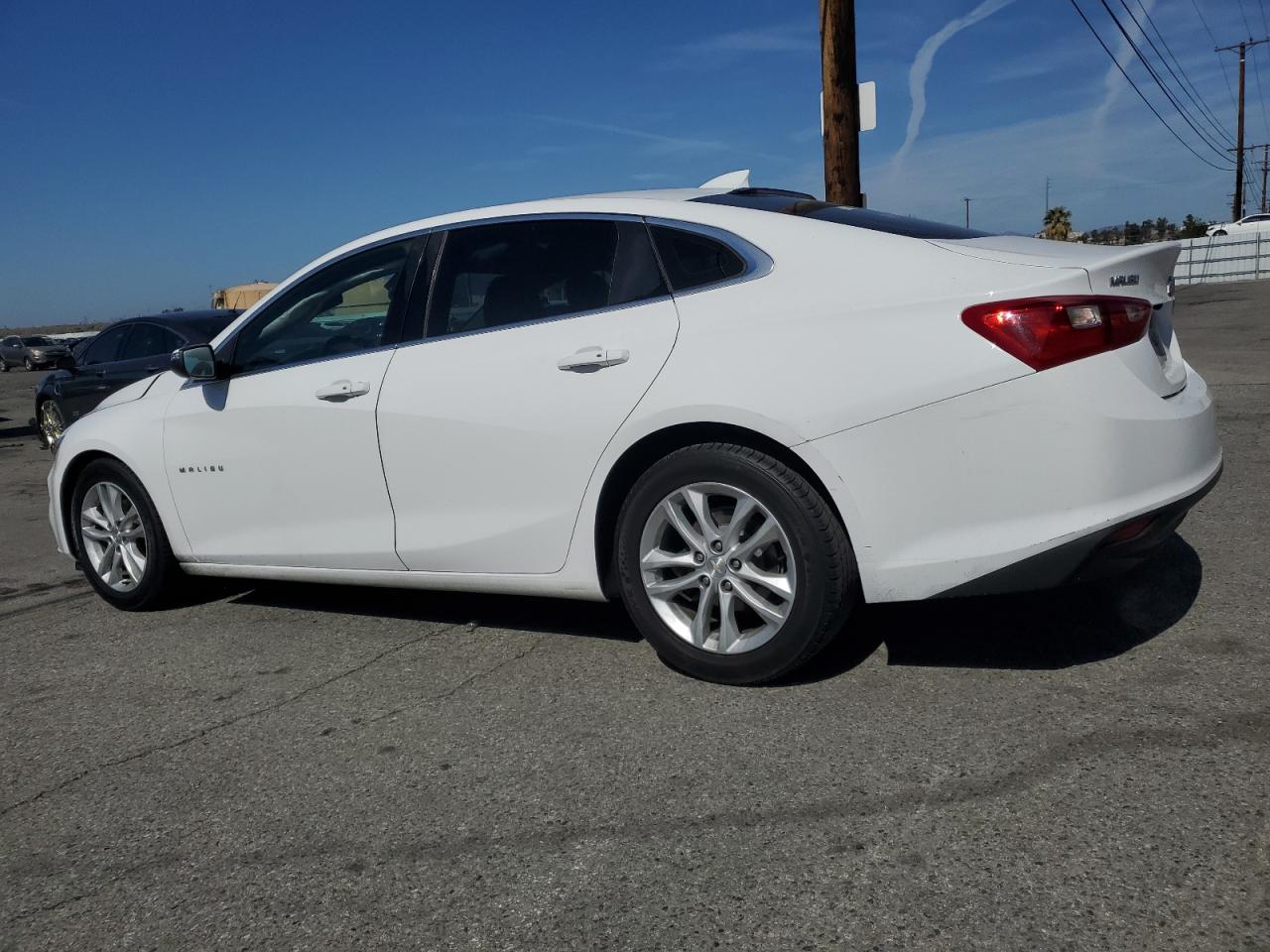 2018 Chevrolet Malibu VIN 1G1ZD5ST2JF171873 Copart auction photo, front end / side damage thumbnail 2