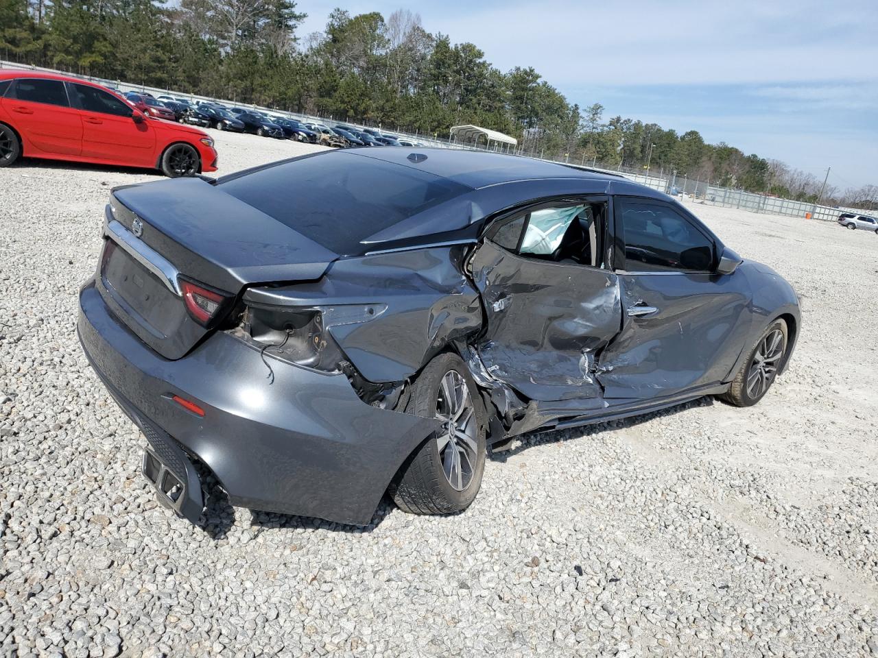 2020 Nissan Maxima VIN 1N4AA6BV5LC374660 Copart auction photo, side / rear end damage thumbnail 3