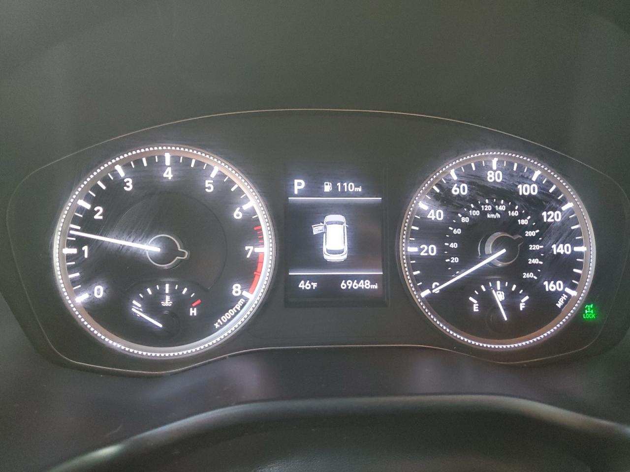 2019 Hyundai Santa Fe VIN 5NMS2CADXKH031104 Copart auction photo, hail / front end damage thumbnail 9