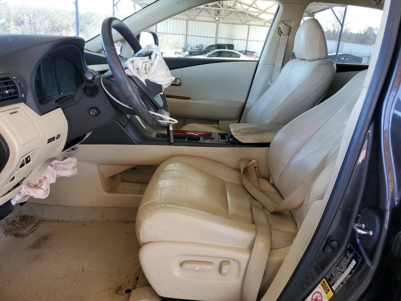 2010 Lexus RX VIN 2T2ZK1BA6AC007308 Copart auction photo, front end / minor dent/scratches damage thumbnail 7