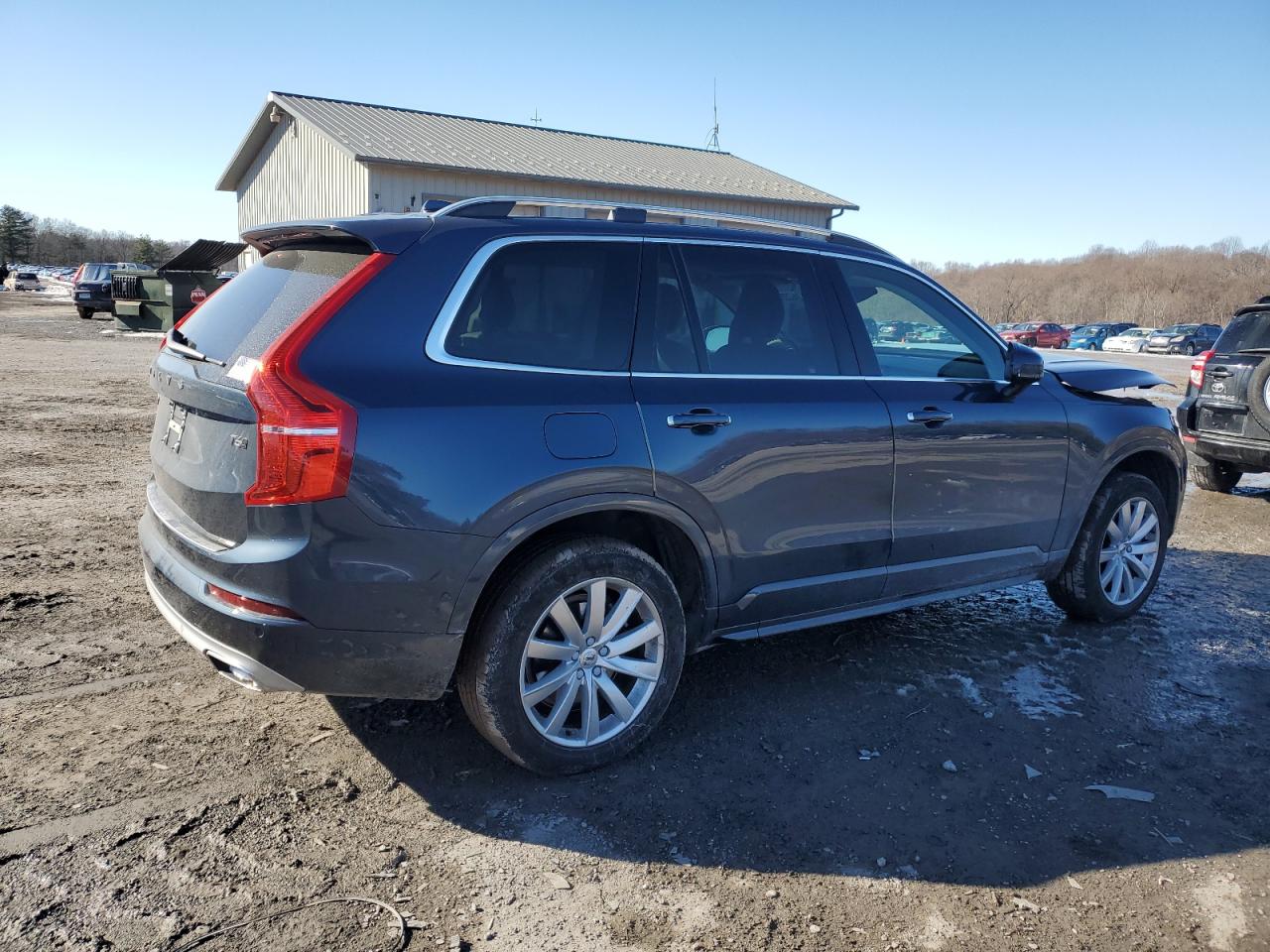 2018 Volvo XC90 VIN YV4A22PK9J1208565 Copart auction photo, front end damage thumbnail 3