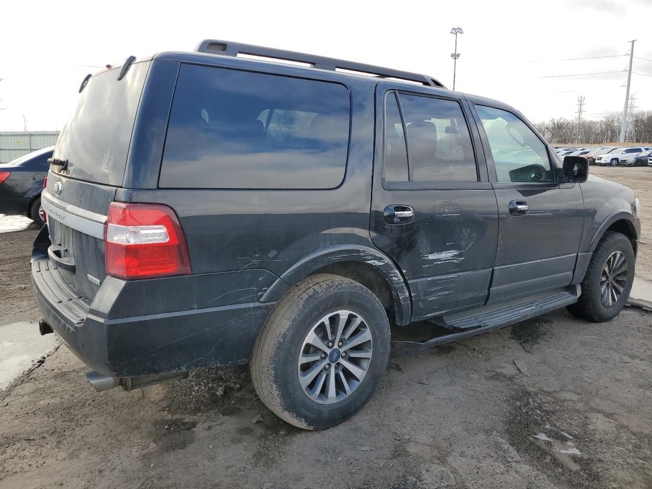 2015 Ford Expedition VIN 1FMJU1JT3FEF40859 Copart auction photo, side damage thumbnail 3