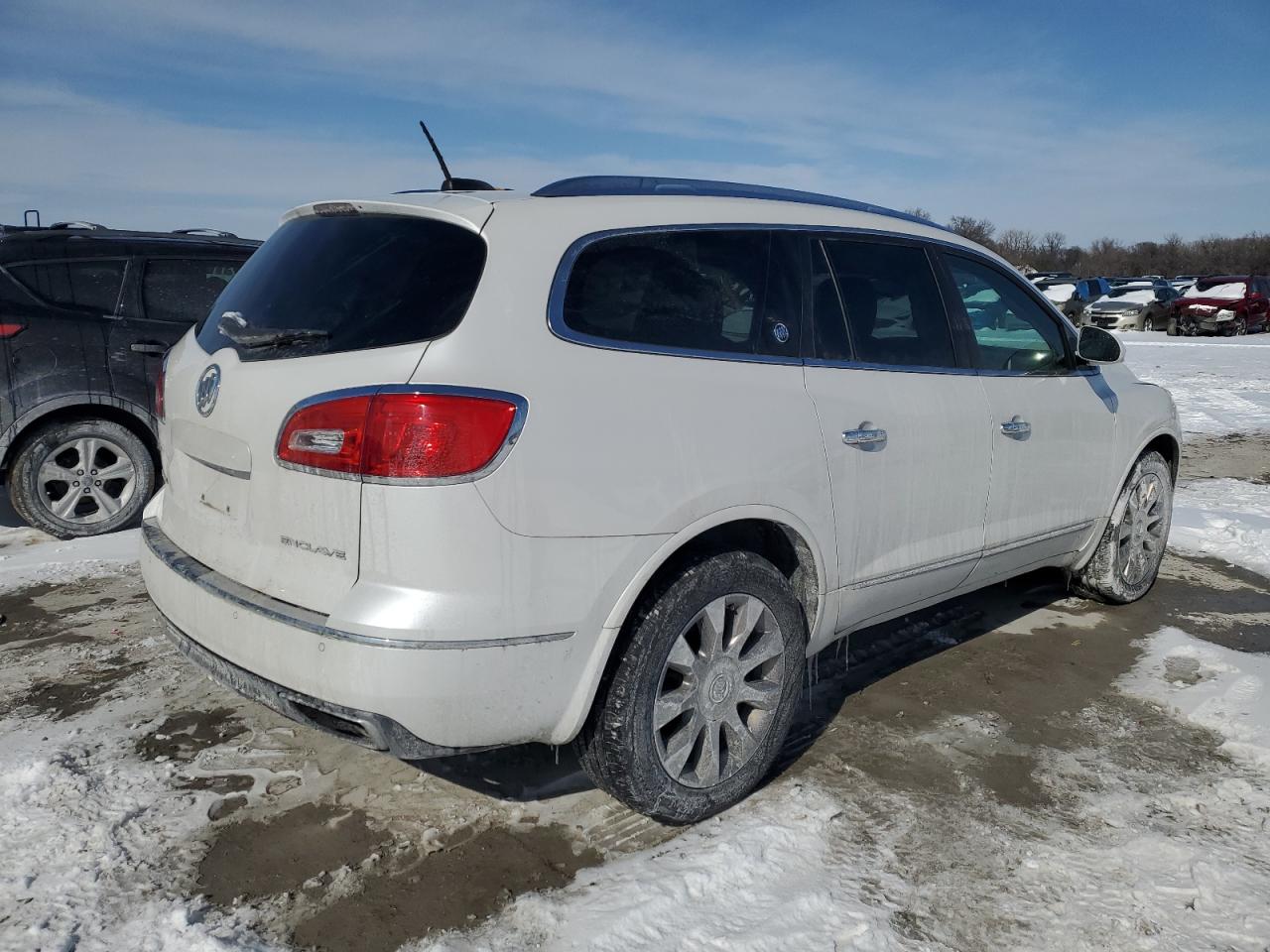 2017 Buick Enclave VIN 5GAKRBKD6HJ101173 Copart auction photo, front end damage thumbnail 3