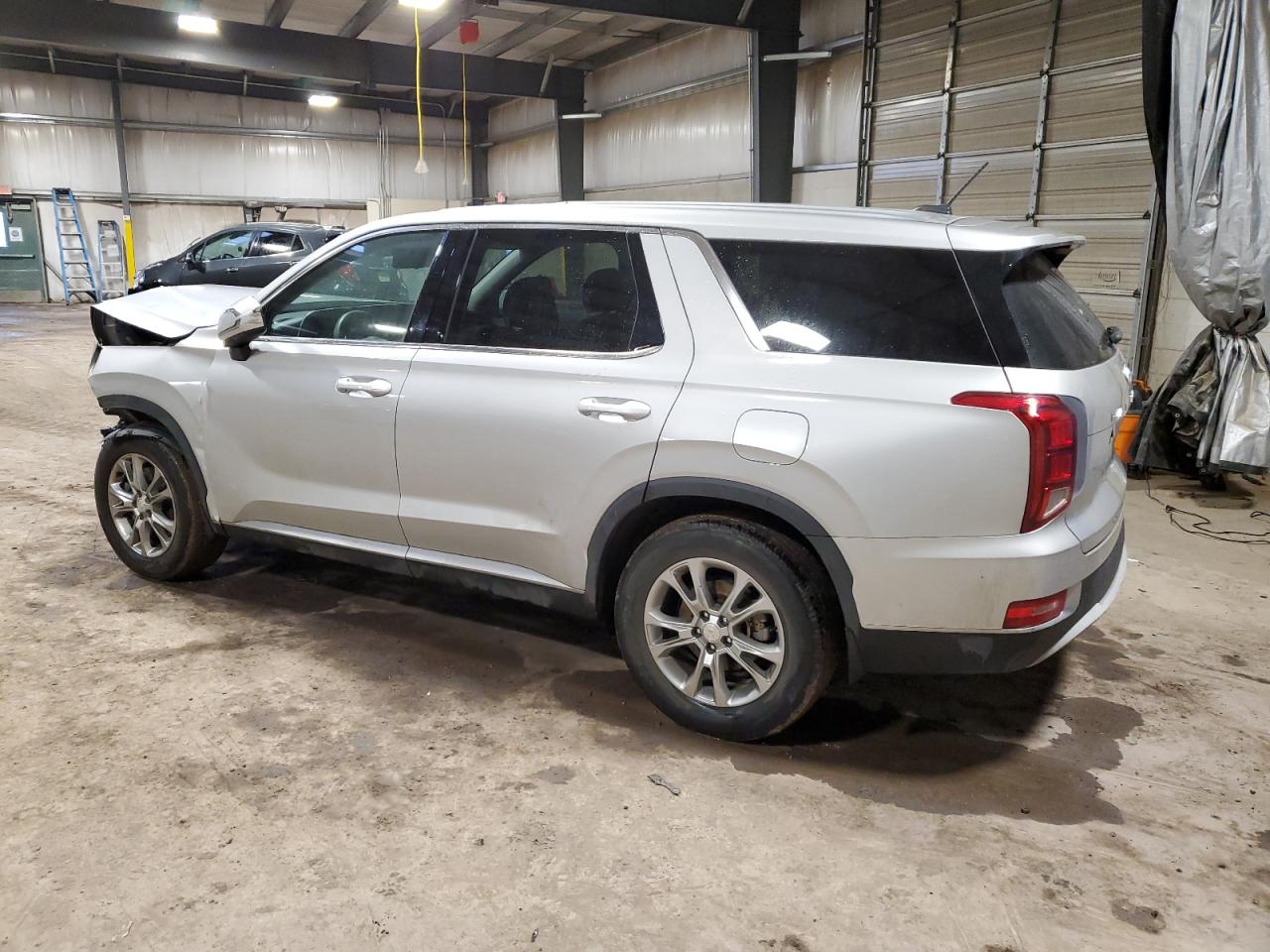 2022 Hyundai Palisade VIN KM8R1DHE3NU449342 Copart auction photo, front end / side damage thumbnail 2