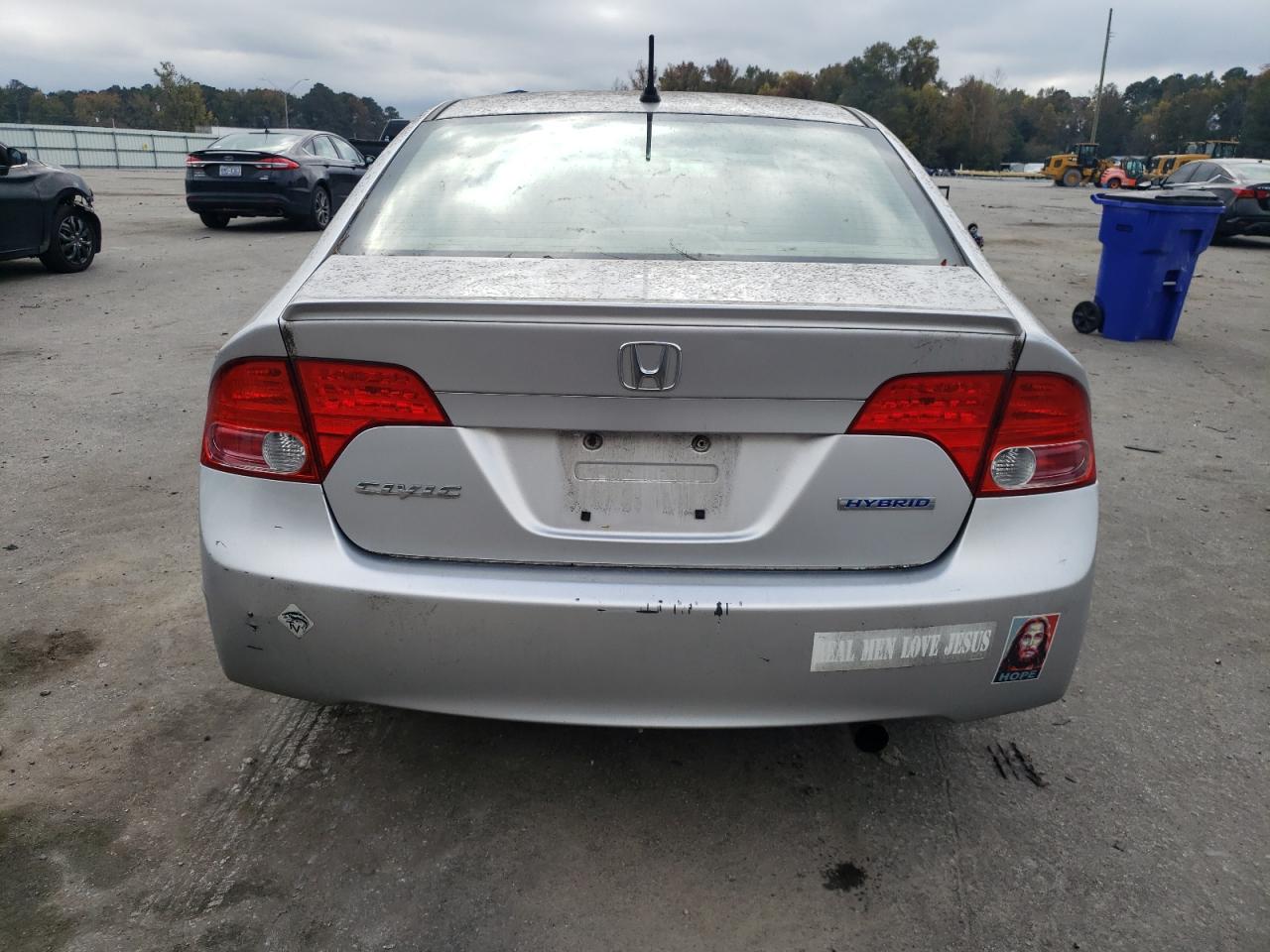 2008 Honda Civic VIN JHMFA36248S027993 Copart auction photo, front end damage thumbnail 6
