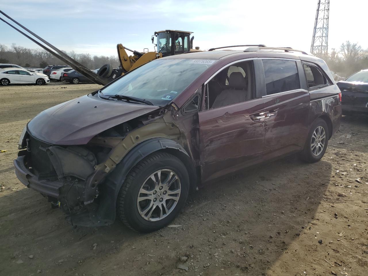 2013 Honda Odyssey VIN 5FNRL5H67DB079713
