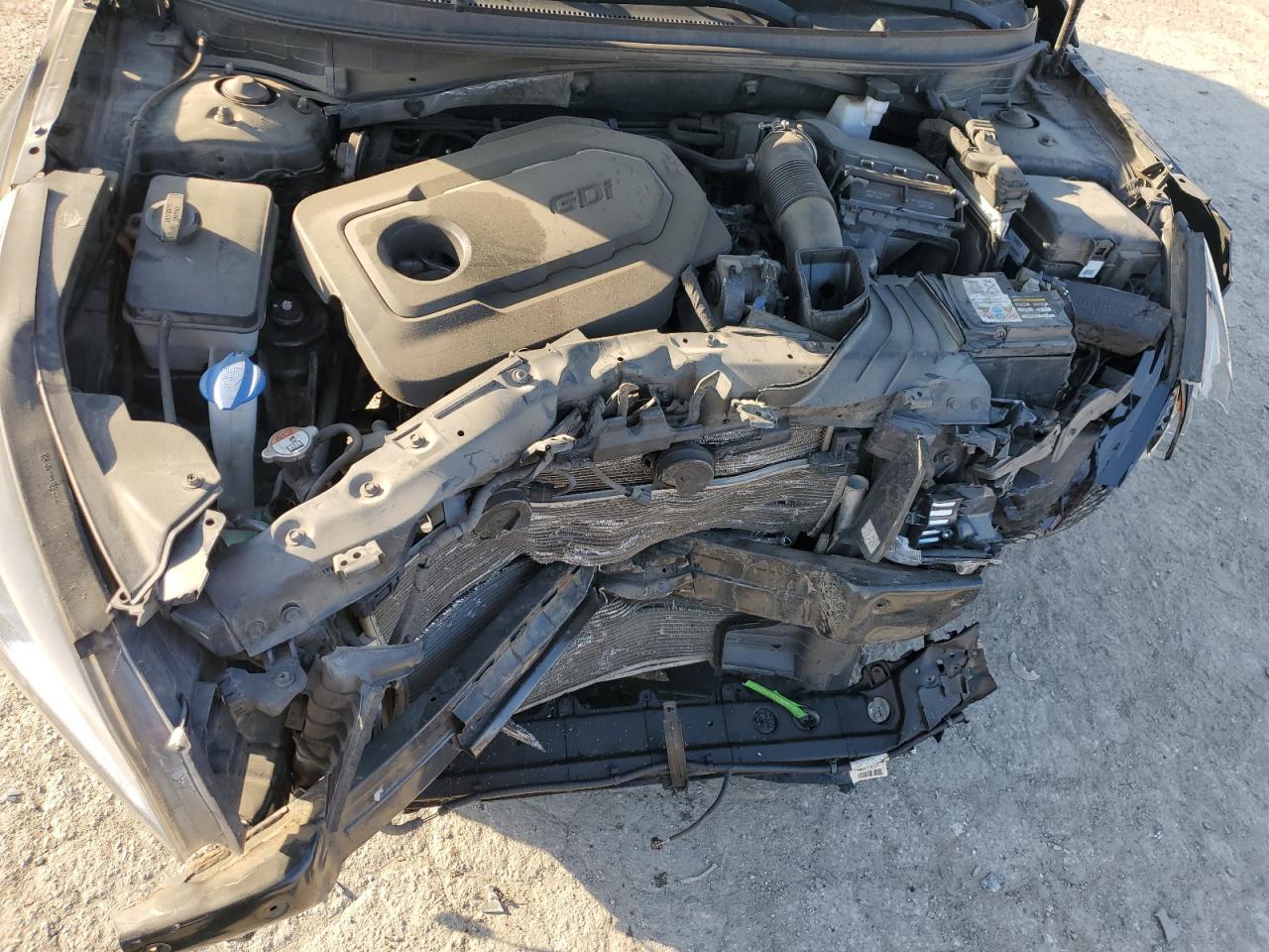 2017 Hyundai Sonata VIN 5NPE34AF3HH469539 Copart auction photo, front end / minor dent/scratches damage thumbnail 13