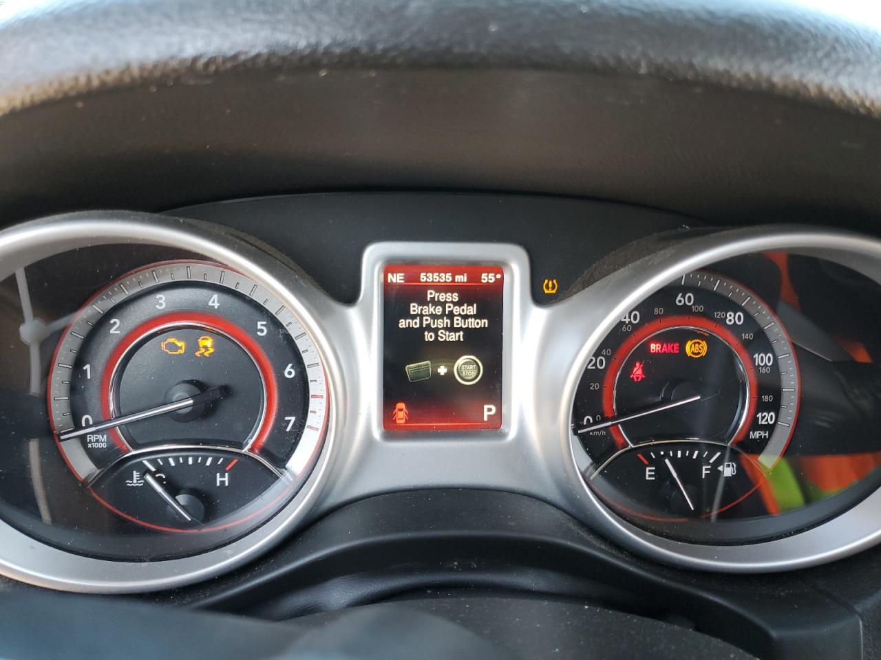 2019 Dodge Journey VIN 3C4PDCBB7KT805177 Copart auction photo, front end damage thumbnail 9