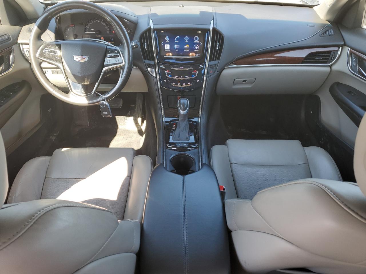 2015 Cadillac ATS VIN 1G6AH5SX4F0114583 Copart auction photo, front end damage thumbnail 8