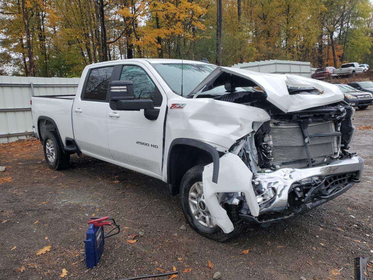2024 Chevrolet Silverado VIN 1GC4YNEYXRF333869 Copart auction photo, front end / mechanical damage thumbnail 4
