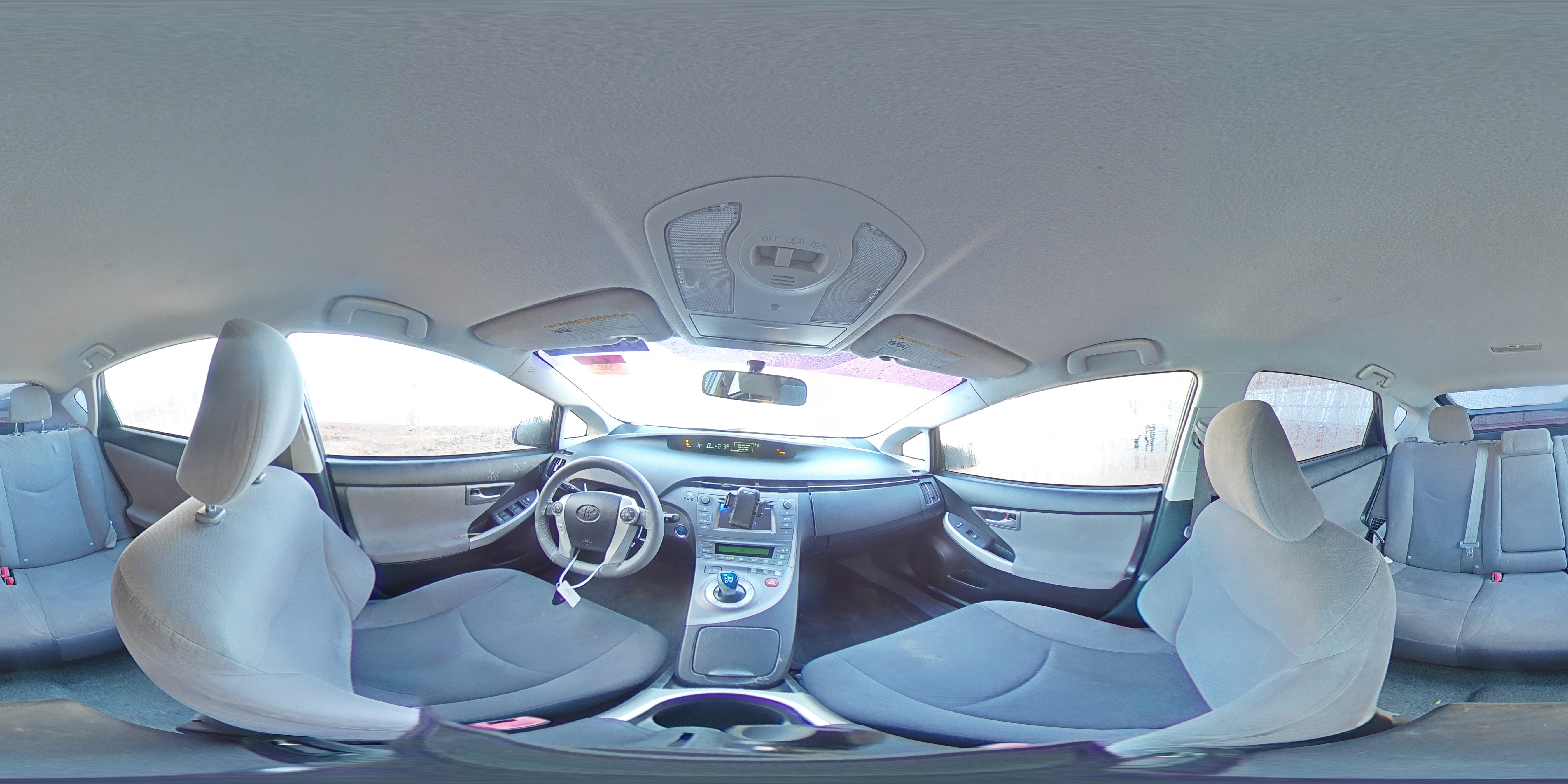 2012 Toyota Prius VIN JTDKN3DUXC5459908 Copart auction photo, front end damage thumbnail 12