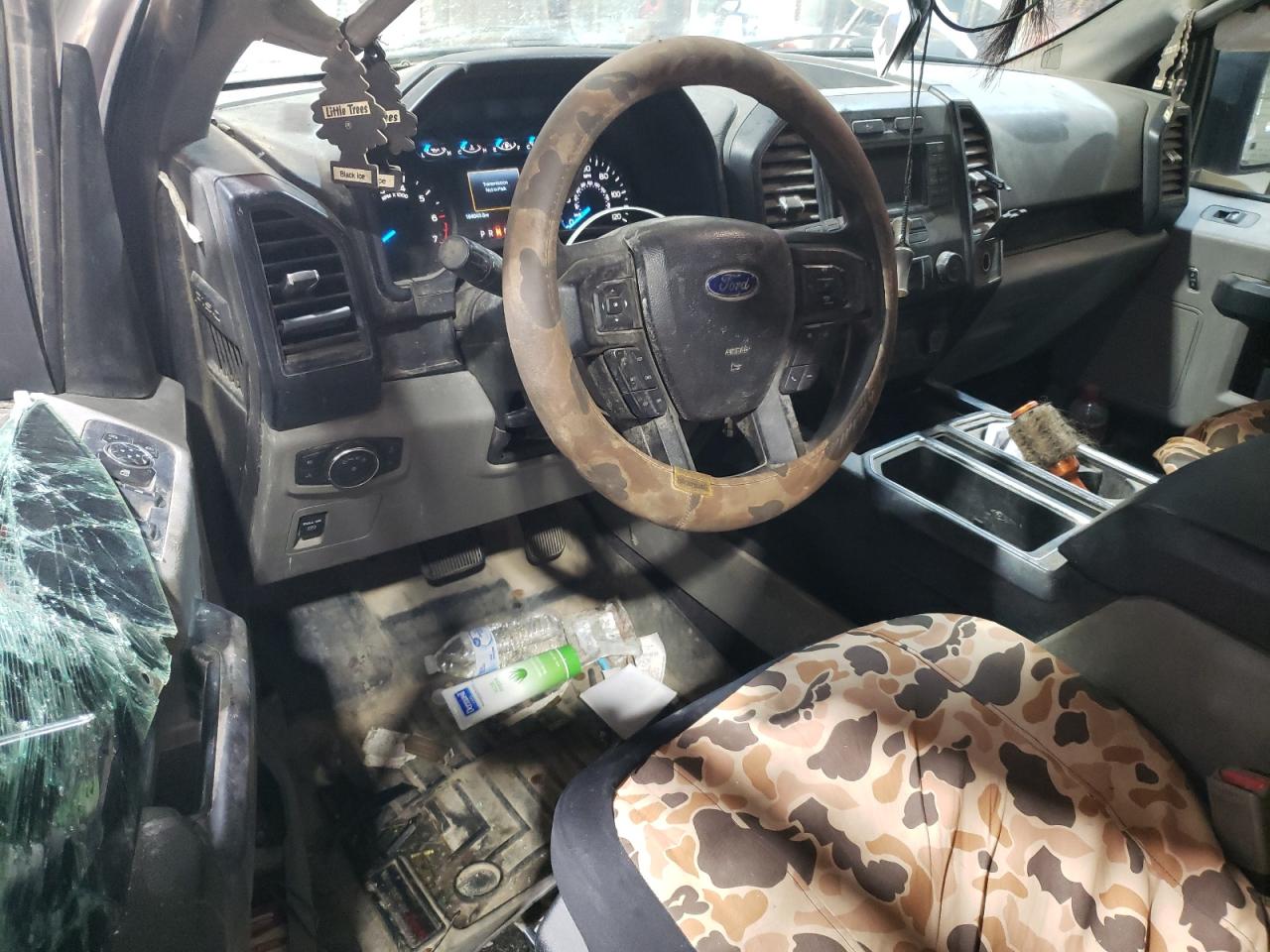 2016 Ford F-150 VIN 1FTEW1EP2GKF03687 Copart auction photo, side / front end damage thumbnail 8