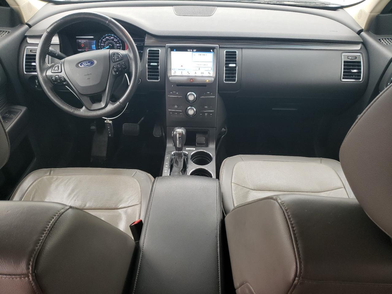 2019 Ford Flex VIN 2FMHK6C87KBA37870 Copart auction photo, front end / side damage thumbnail 8