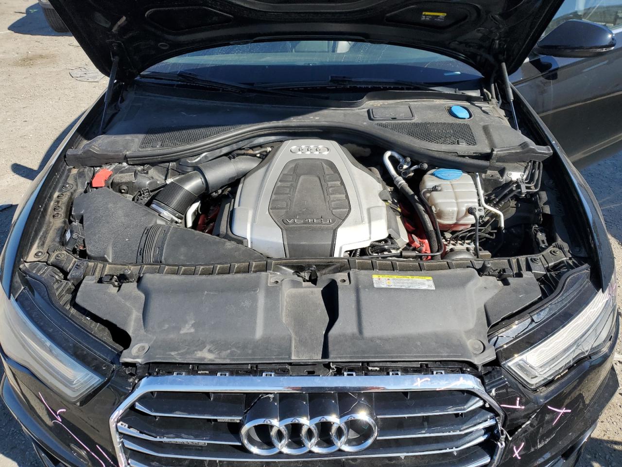 2018 Audi A6 VIN WAUG3AFC6JN026875 Copart auction photo, front end damage thumbnail 11
