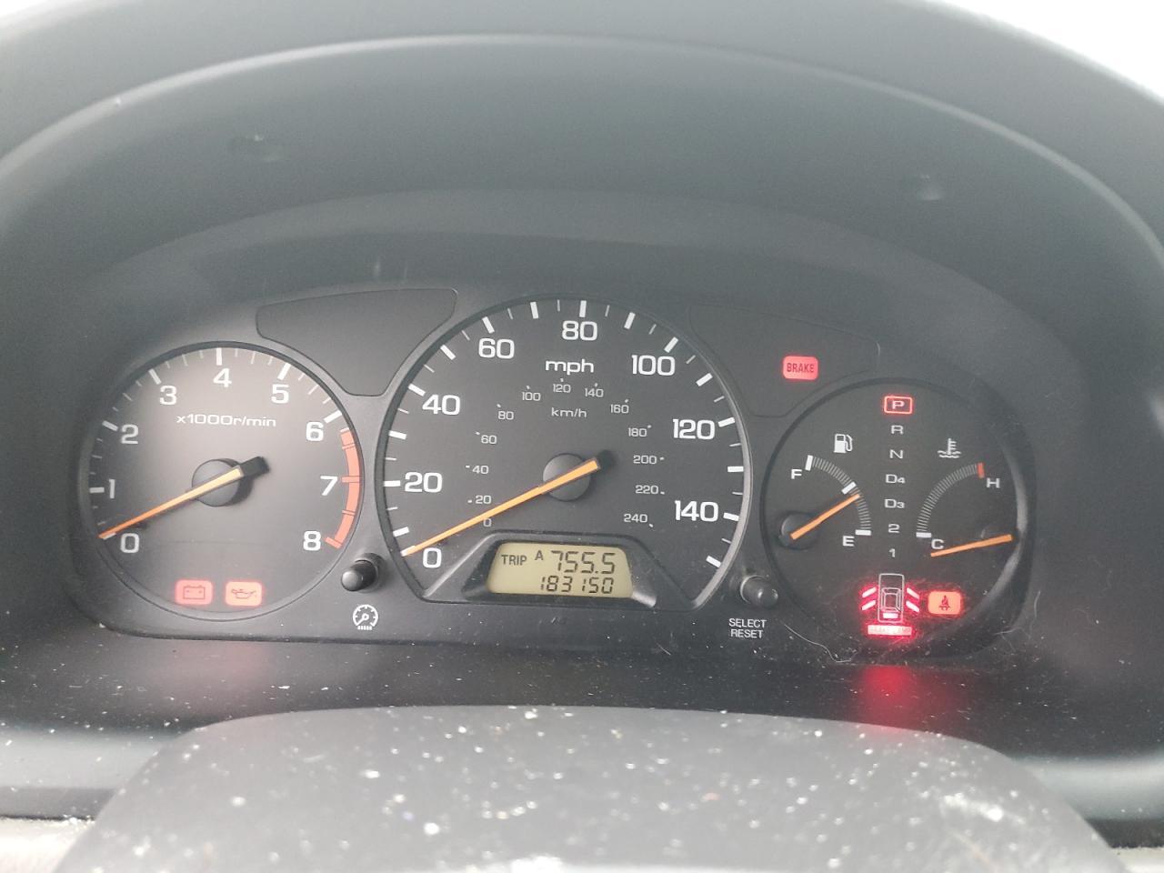 2001 Honda Accord VIN 1HGCG566X1A147649 Copart auction photo, all over damage thumbnail 9