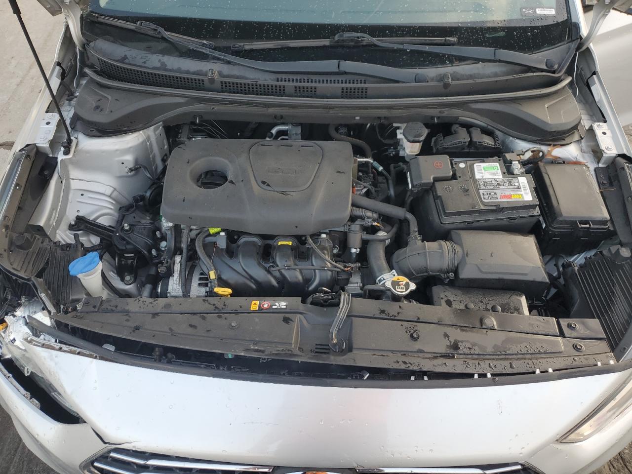 2019 Hyundai Accent VIN 3KPC24A35KE064181 Copart auction photo, front end damage thumbnail 11
