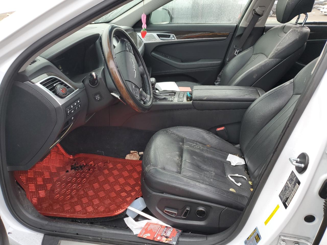 2018 Genesis G80 VIN KMHGN4JE7JU230920 Copart auction photo, vandalism / all over damage thumbnail 7