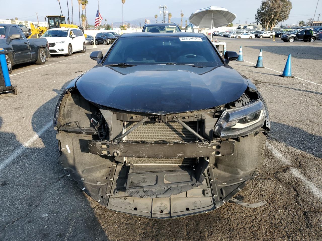 2016 Chevrolet Camaro VIN 1G1FB1RS9G0193346 Copart auction photo, front end / minor dent/scratches damage thumbnail 5