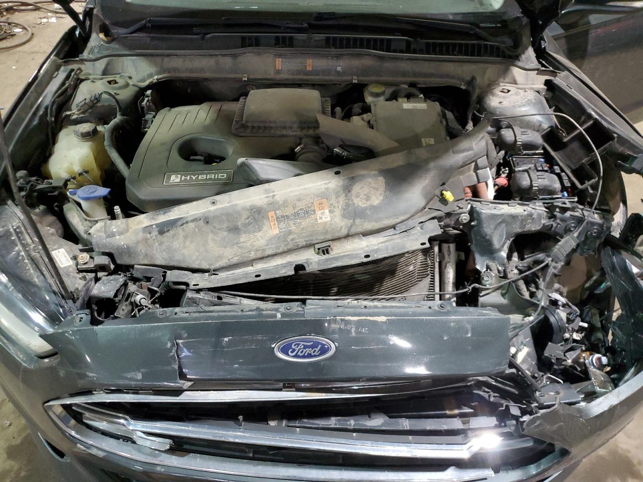 2015 Ford Fusion VIN 3FA6P0LU2FR248365 Copart auction photo, front end damage thumbnail 11