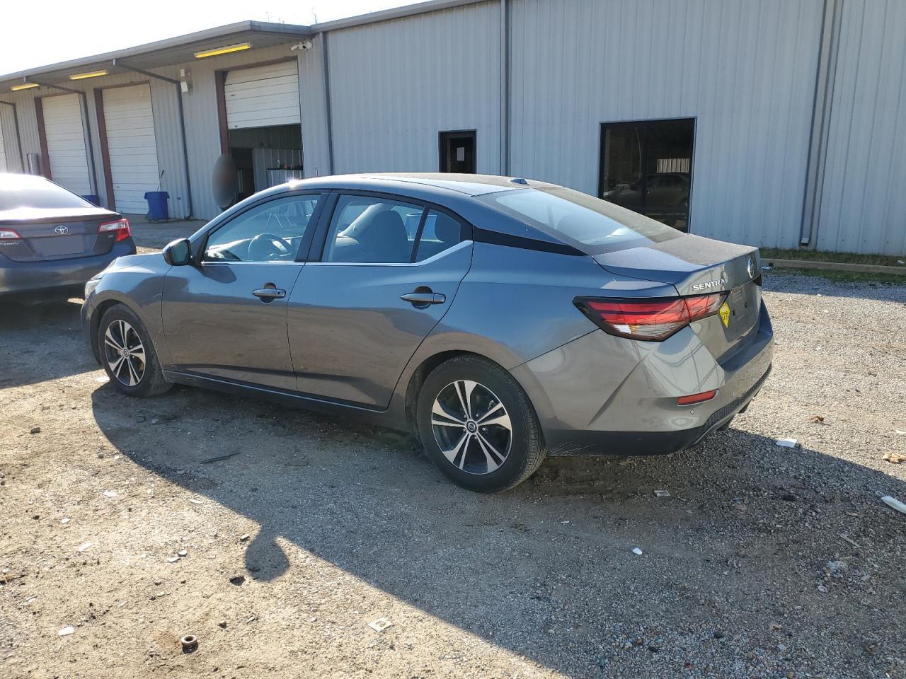 2022 Nissan Sentra VIN 3N1AB8CV9NY243620 Copart auction photo, all over damage thumbnail 2