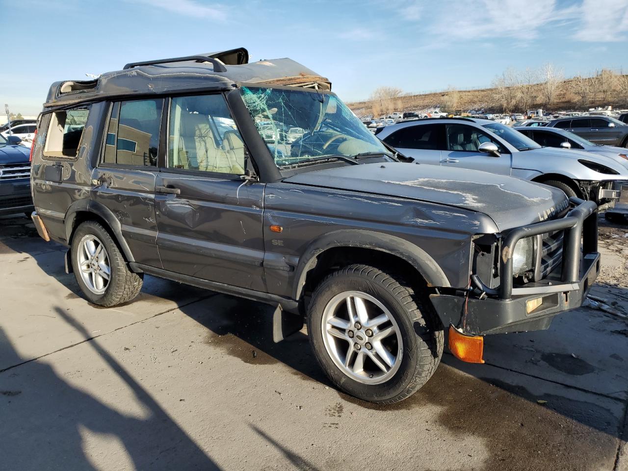 2002 Land Rover Discovery VIN SALTY15452A741788 Copart auction photo, rollover damage thumbnail 4