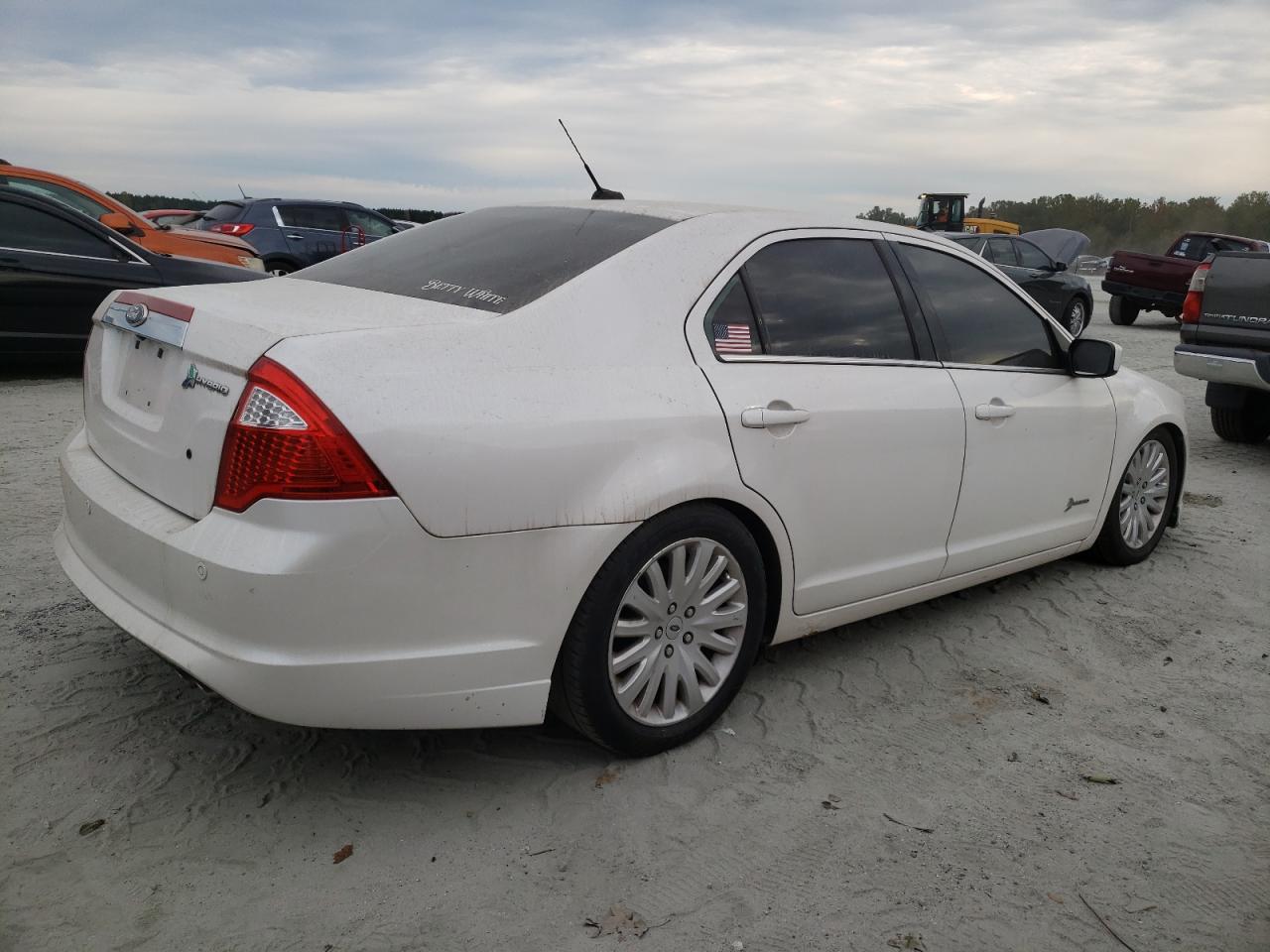 2011 Ford Fusion VIN 3FADP0L33BR116966 Copart auction photo, front end damage thumbnail 3