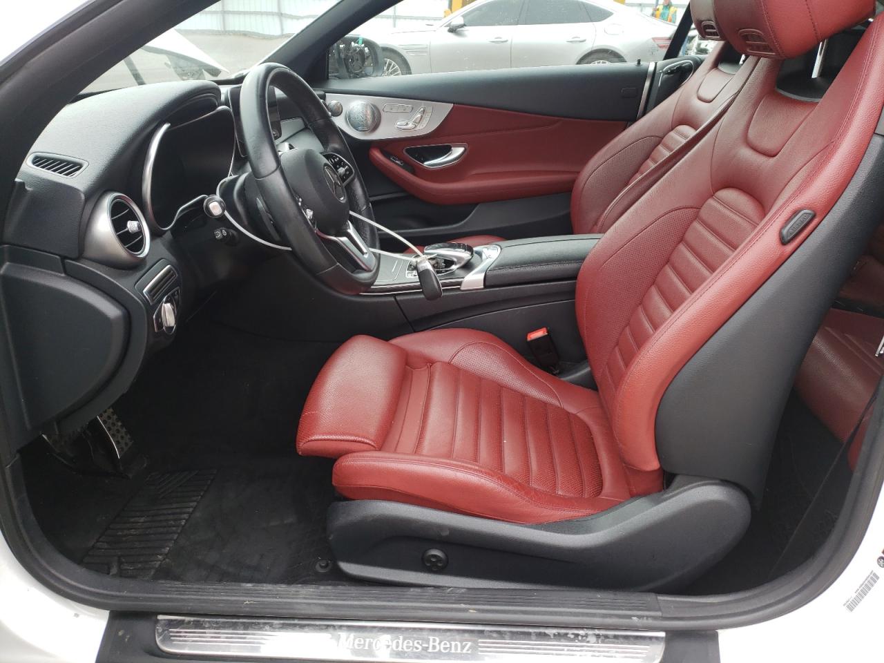 2020 Mercedes-Benz C-klasse VIN WDDWK8DB6LF937361 Copart auction photo, front end / side damage thumbnail 7