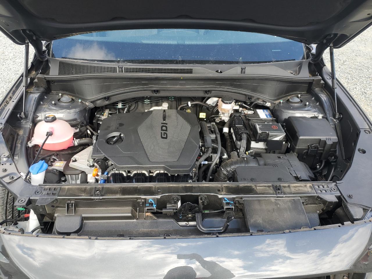 2023 Hyundai Santa Fe VIN 5NMS2DAJ8PH535136 Copart auction photo, all over damage thumbnail 12