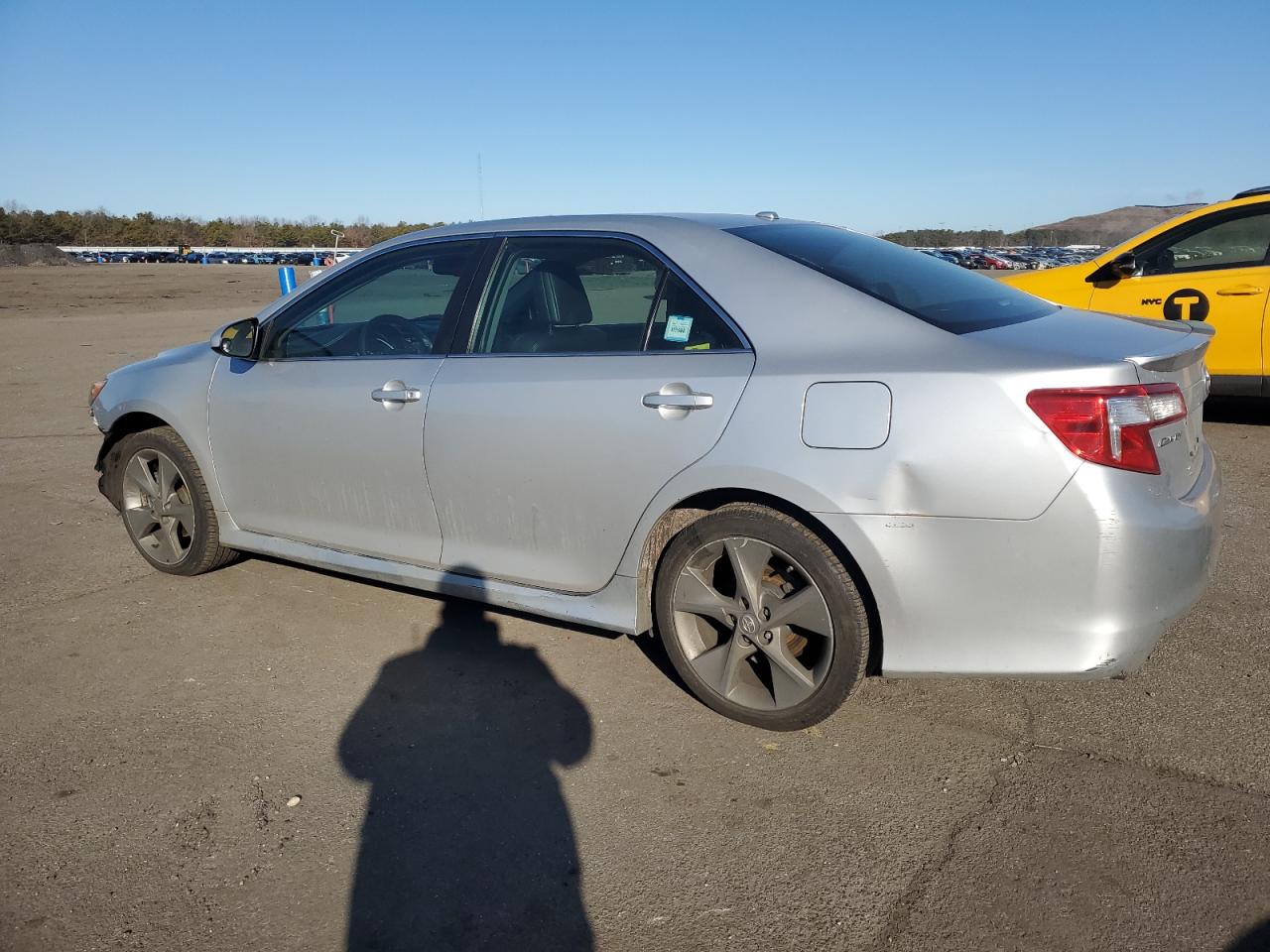 2012 Toyota Camry VIN 4T1BK1FK9CU519087 Copart auction photo, front end / side damage thumbnail 2