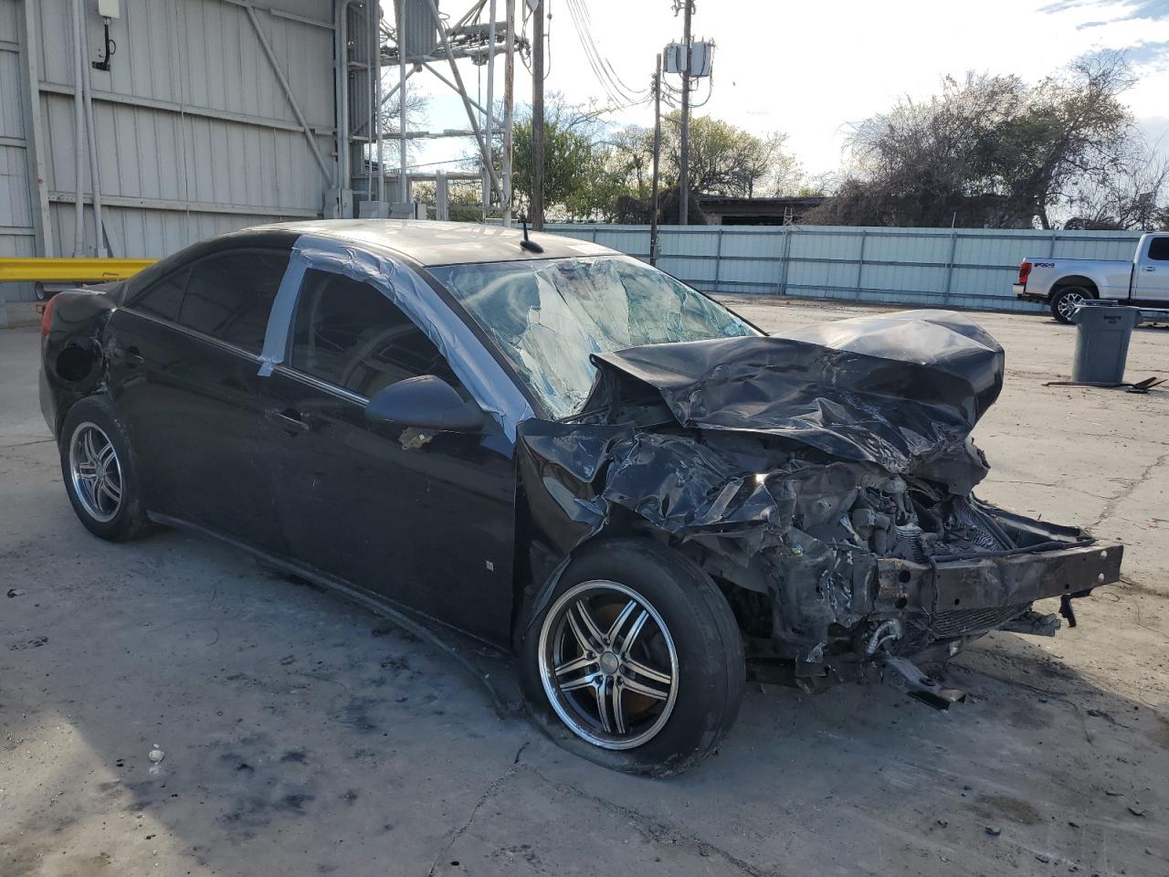 2008 Pontiac G6 VIN 1G2ZF57B784166406 Copart auction photo, front end / rear end damage thumbnail 4