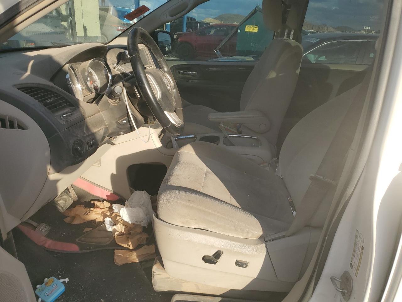 2011 Dodge Caravan VIN 2D4RN5DG9BR755642 Copart auction photo, all over damage thumbnail 7