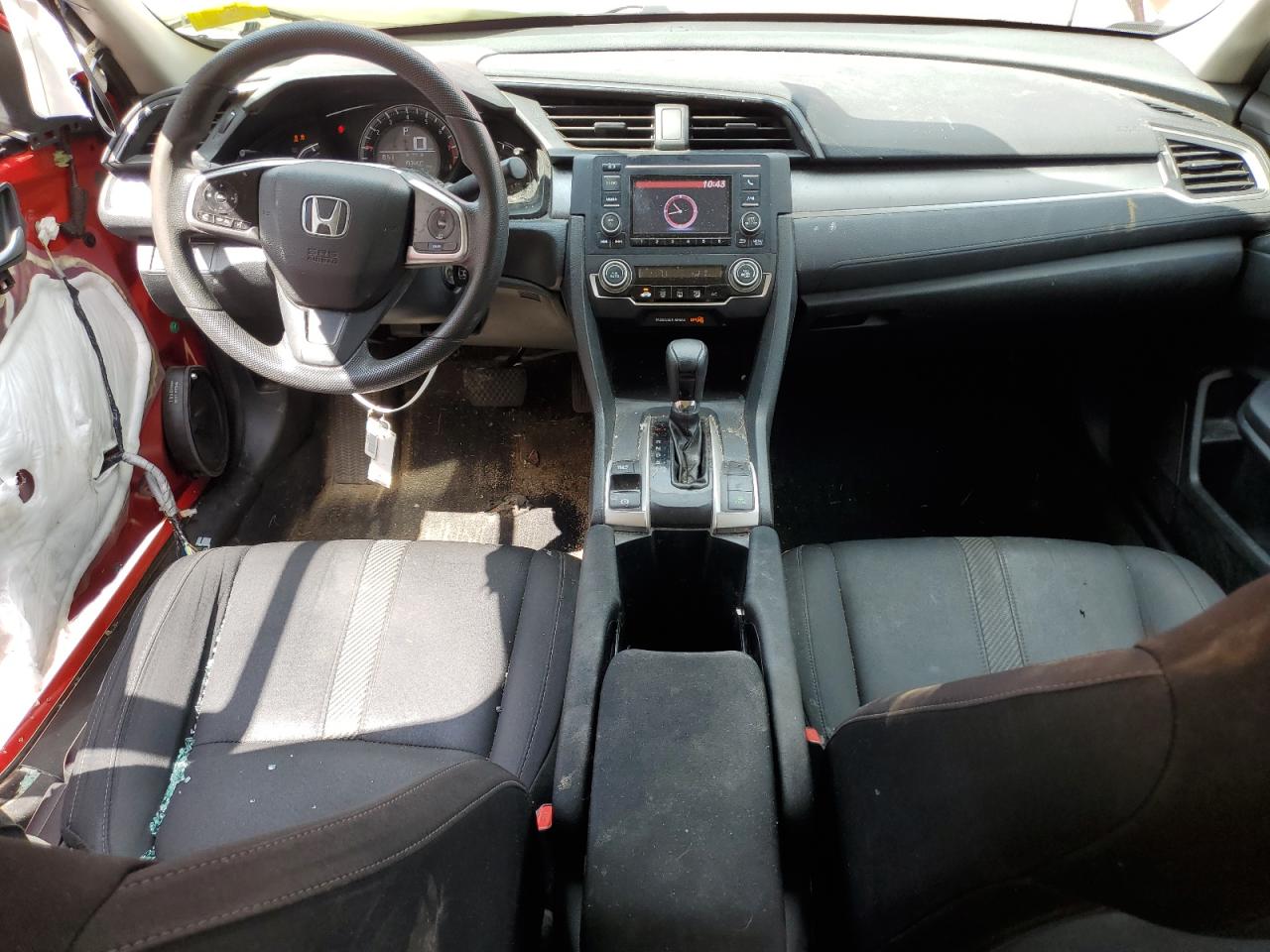 2016 Honda Civic VIN 2HGFC2F57GH541327 Copart auction photo, all over damage thumbnail 8