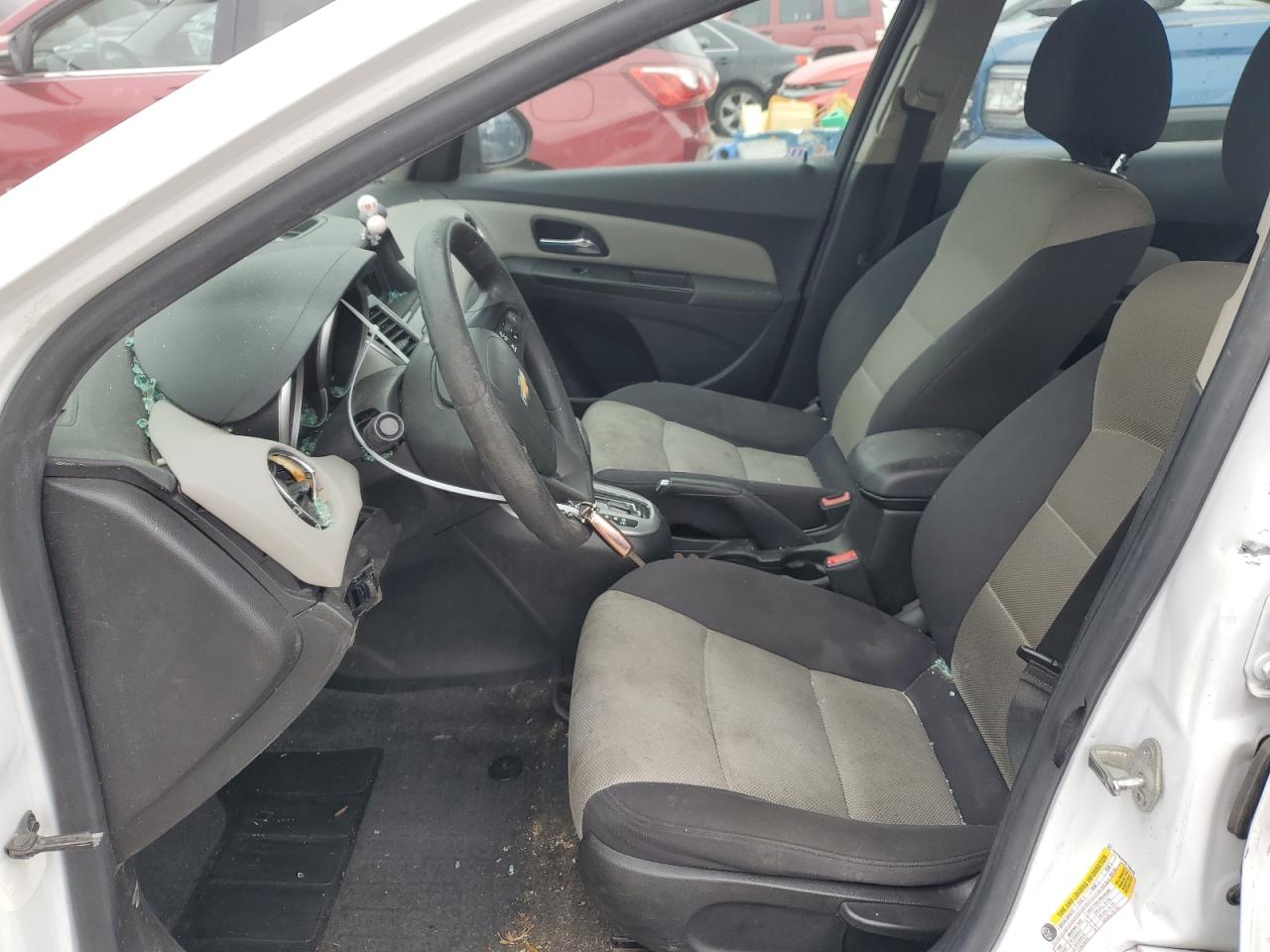2014 Chevrolet Cruze VIN 1G1PA5SH6E7285483 Copart auction photo, side / minor dent/scratches damage thumbnail 7