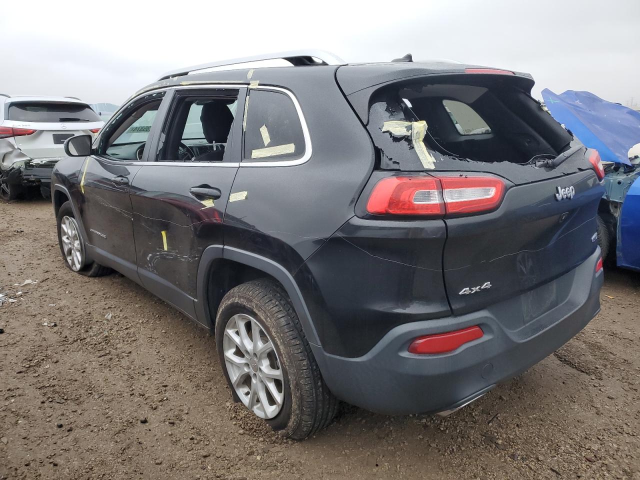 2015 Jeep Grand Cherokee VIN 1C4PJMCS7FW745141 Copart auction photo, front end damage thumbnail 2